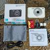 64MP CCD Digital Camera, 1080P HD Vlogging Camera for Students, Portable Pocket Camera with Beauty Filter & Retro Look, Mini Travel Cam
