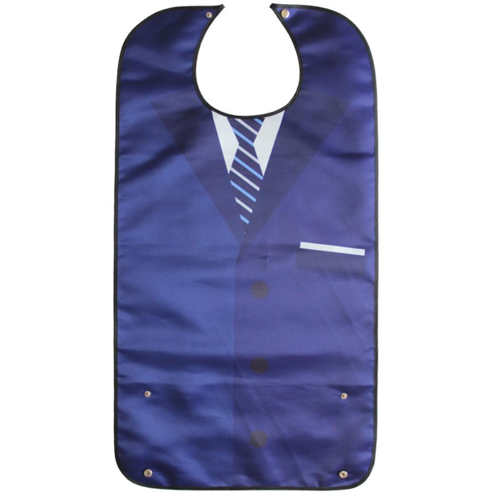 Waterproof Business Suit Gentleman Adult Bib Soft Saliva Towel  Elderly Care