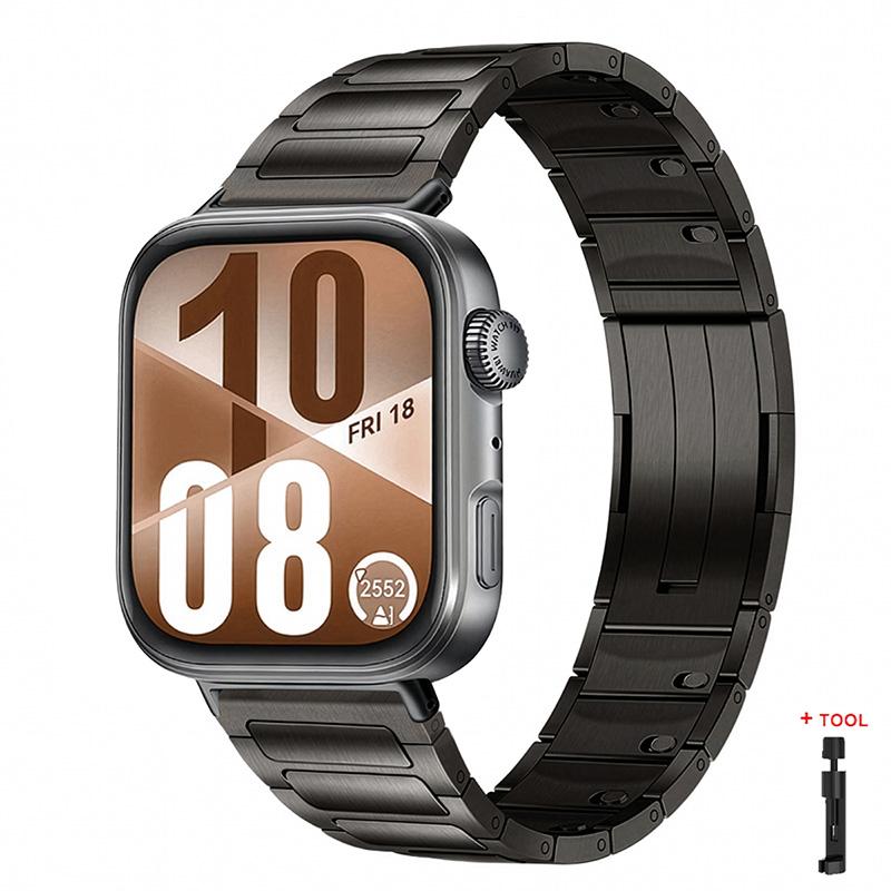 Stainless Steel Strap for Huawei Watch Fit 4/Fit 3 Adjustable Bracelet Wristband for Huawei Watch Fit4 Pro Correa Bracelet Band