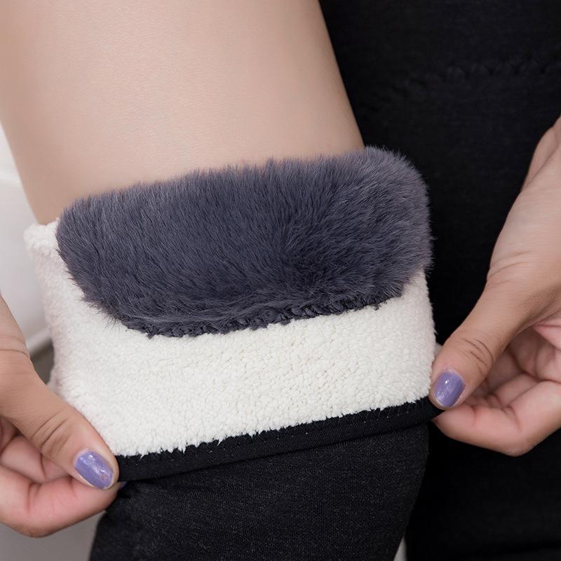 Winter Knee Warmers Imitation Cashmere Knee Pads Thermal Leggings Cold Protection for Women Men