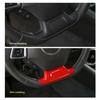 Car Steering Wheel Decor Cover Trim for Chevrolet Camaro 2017+ Accessories Red