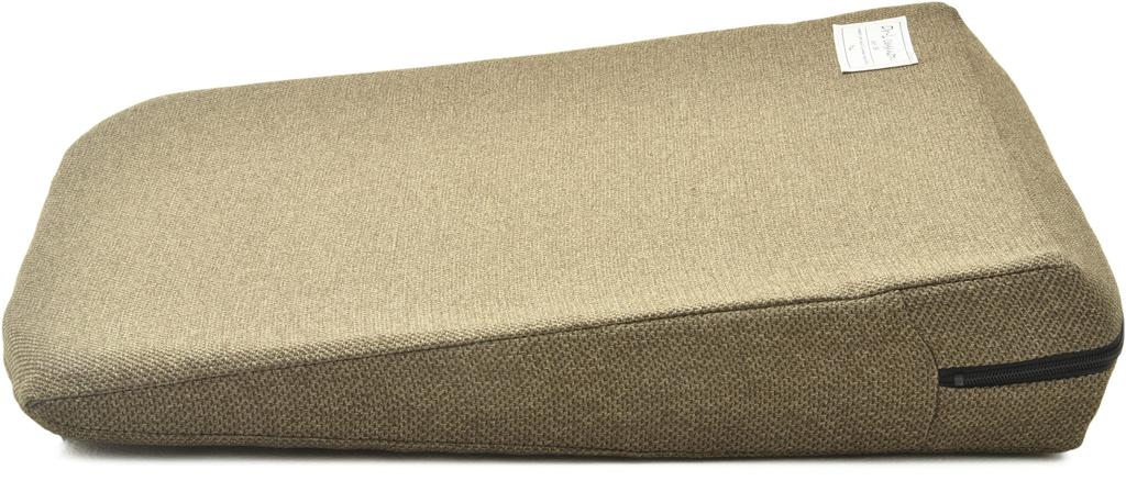 L Regular Cushion for Work or Moderate Firmness Dr. Cushion, Brown, 38x40x6, Home,