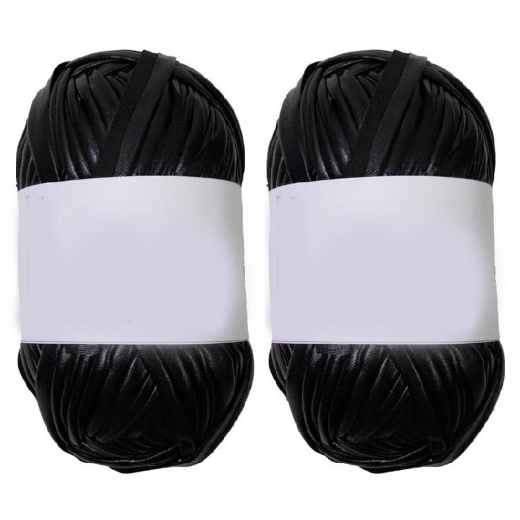 Metallic Knitting Yarn 87.48Yard Metallic Tshirt Yarn for Crochet Bag Basket Knitting Project Handbags Home Decoration