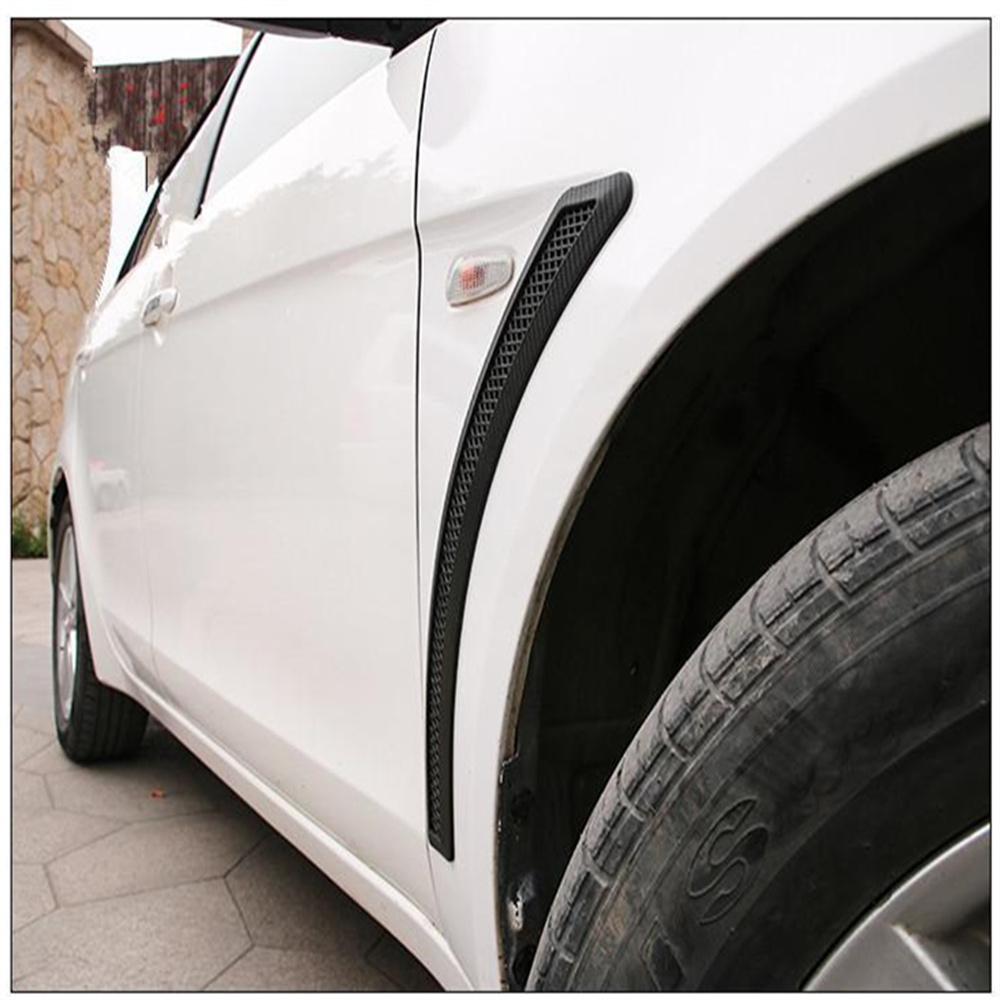 Pár PP Lišta předního podběhu Kryt bočního průduchu Pro 08-15 Mitsubishi Lancer EVO X