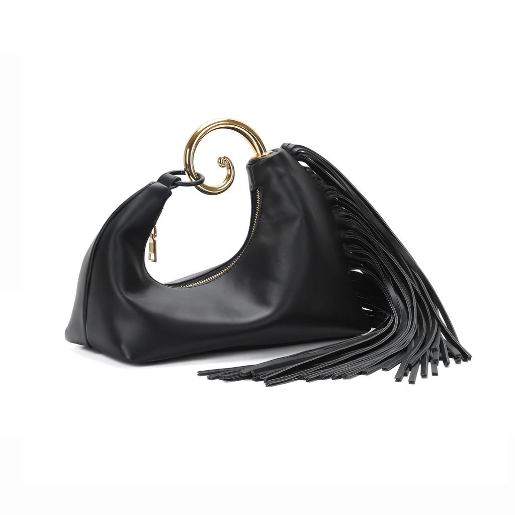 2026 Spring And Summer New Vintage Premium Texture Banquet Bag Fashionable And Elegant Tassel Handbag Cross Border Trend