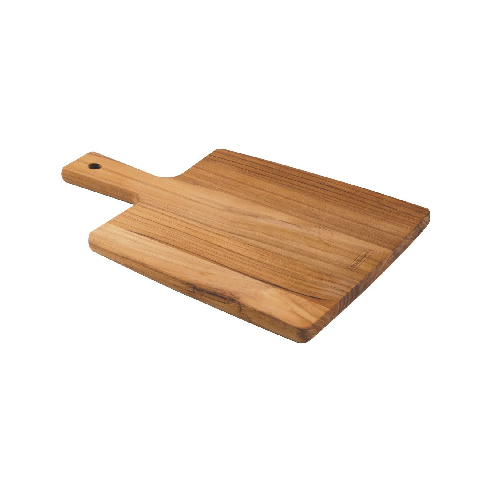 

Tramontina Cutting Board, Kitchen, 34cm x 23cm, with Handle, Antibacterial Treatment, Teak Wood, Made in Brazil, 13276/051 TRAMONTINA