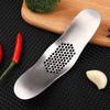 Stainless Steel Garlic Press Rocker Garlic Crusher Chopper Ginger Grater Grinding Vegetable Tools Gadgets Kitchen Accessories