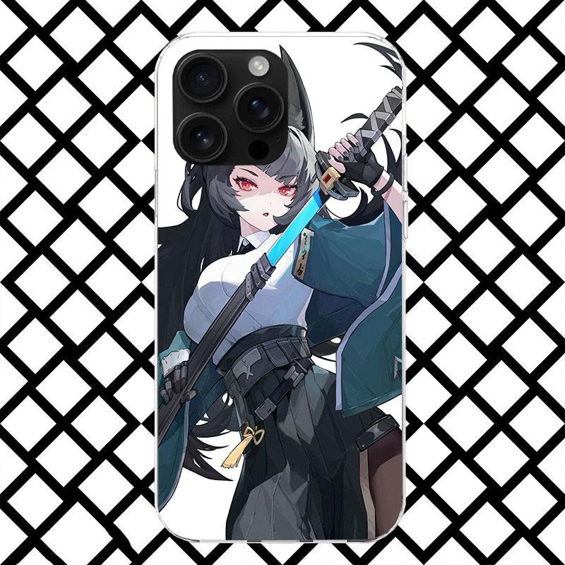 

Чехол для телефона Hoshimi Miyabi Zenless Zone Zero ZZZ для iPhone 17 Air 16 16E 15 14 Plus 13 Mini 12 11 Pro Max 7 8 + SE 2020 Мягкий чехол iPhone 15