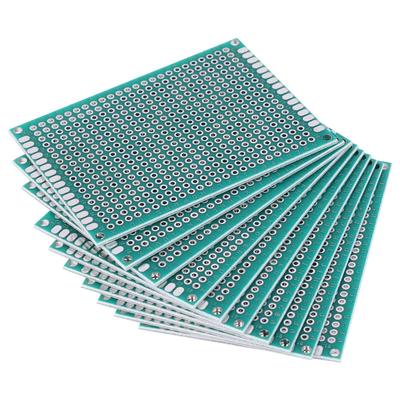 10 stücke 5x7 cm Double Side Prototyp PCB Verzinnt Leiterplatte Steckbrett