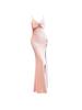 Elegant Women's Long Strappy Fishtail Evening Gown