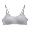 Suspension Cup Bra Mousse Fleece No Steel Rim Breathable Gathering Traceless Underwear Modal Big Bust Small Sports Bra