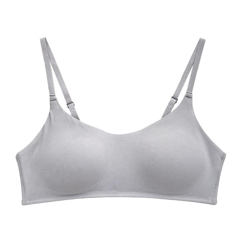 Suspension Cup Bra Mousse Fleece No Steel Rim Breathable Gathering Traceless Underwear Modal Big Bust Small Sports Bra