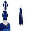 Retro Court Ball Trumpet Sleeve Dress Role Playing Queen Halloween Costume For Adults And Teens