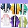 Demon Slayer Cartoon Printed Top Agatsuma Zenitsu Tanjiro Kamado Cosplay Costume