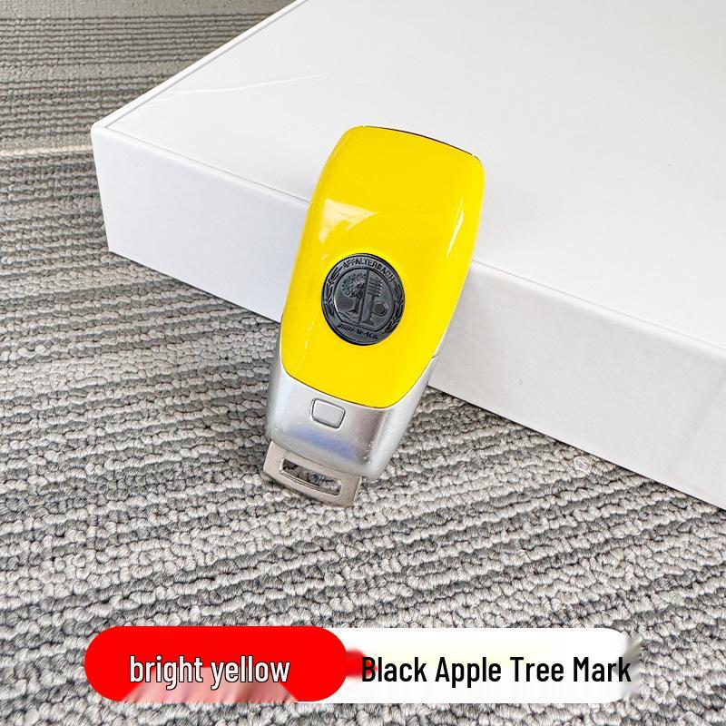 Mercedes-Benz Key Replacement Back Cover for A-Class, E-Class, C-Class, S-Class, G-Class, GLC, GLS, GLE - Painted & Frosted Finish.