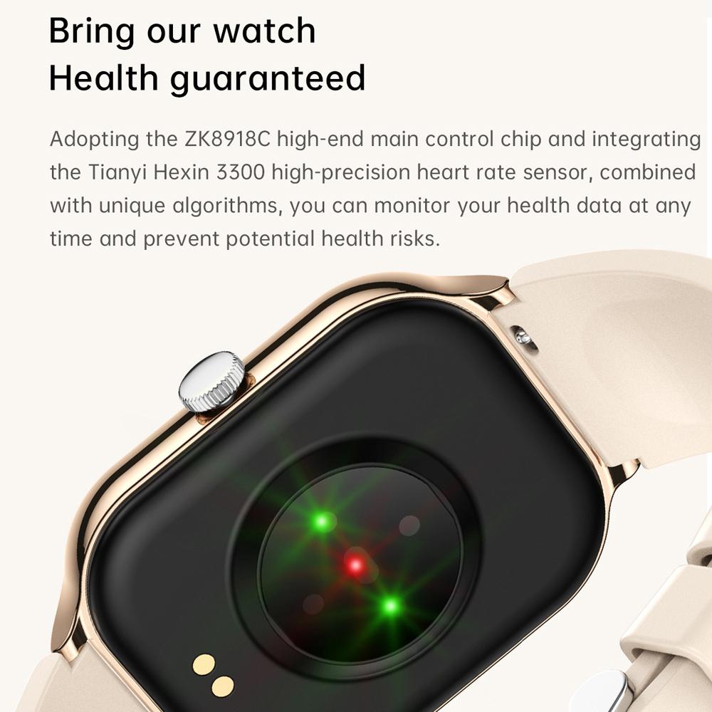 Z49 gtS4 2,01-Zoll-Bildschirm Smartwatch Bluetooth-kompatibles Anrufen Herzfrequenz Schlaf Gesundheitsüberwachung Sportuhr