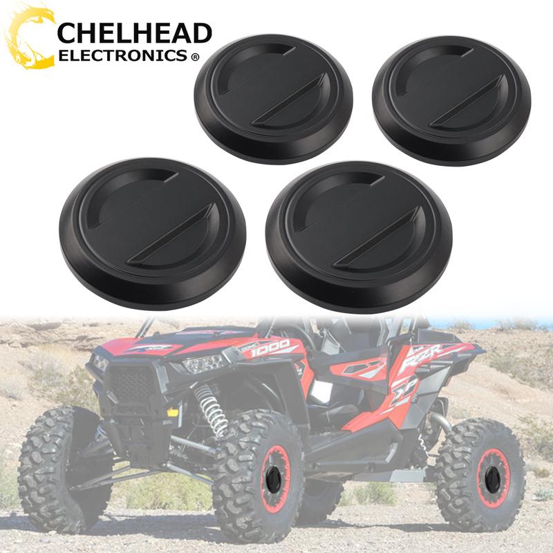 UTV Wheel Center Hub Caps Cover for Polaris RZR 900 1000 XP 4 Turbo Ranger 2017 2018 2019 2020 2021 1522872-655