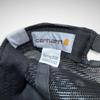 [USED] Carhartt Black Duck Mesh Cap, Solid Black Hat, Carhartt Snapback