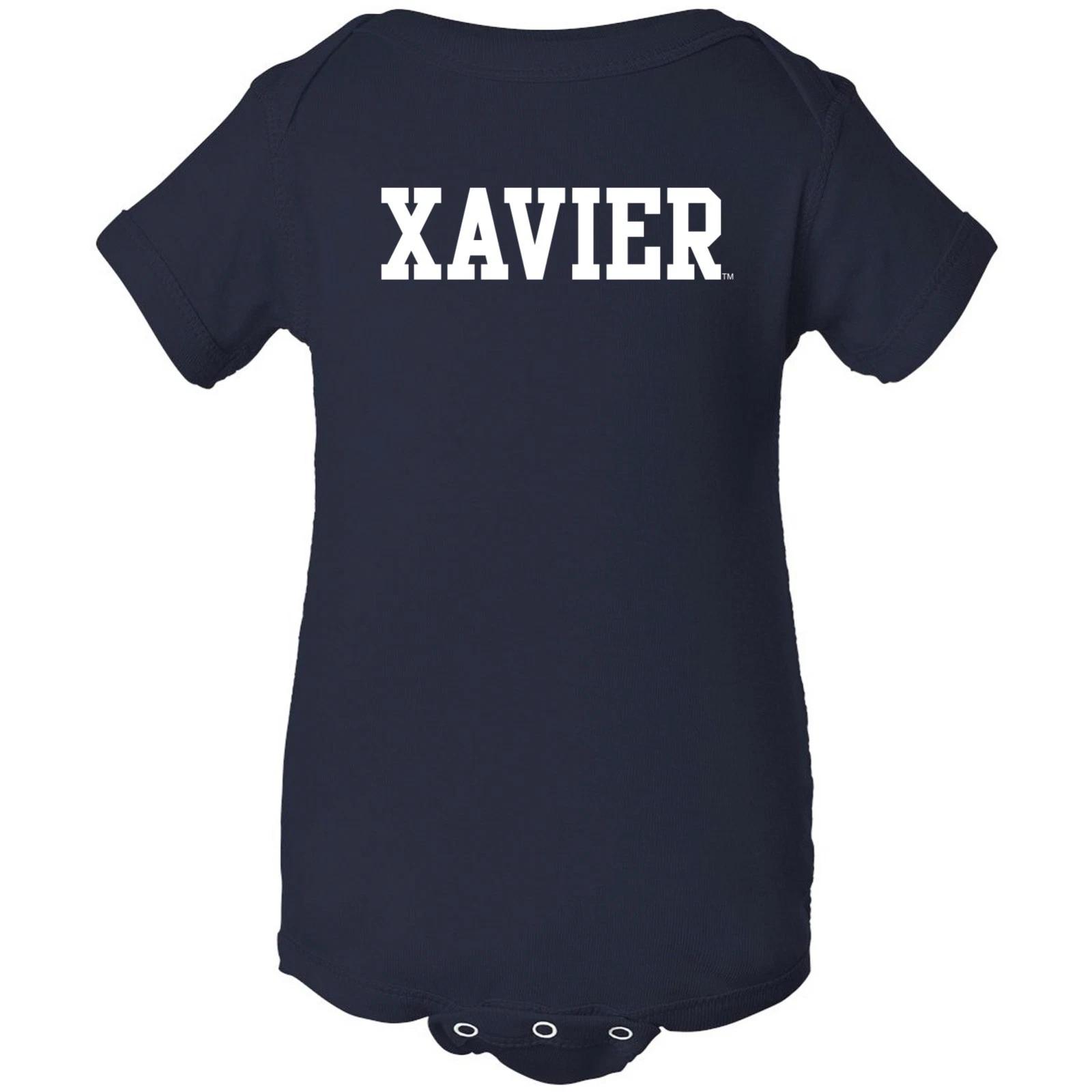 Xavier Musketeers Licensed Unisex Creeper - Navy XL