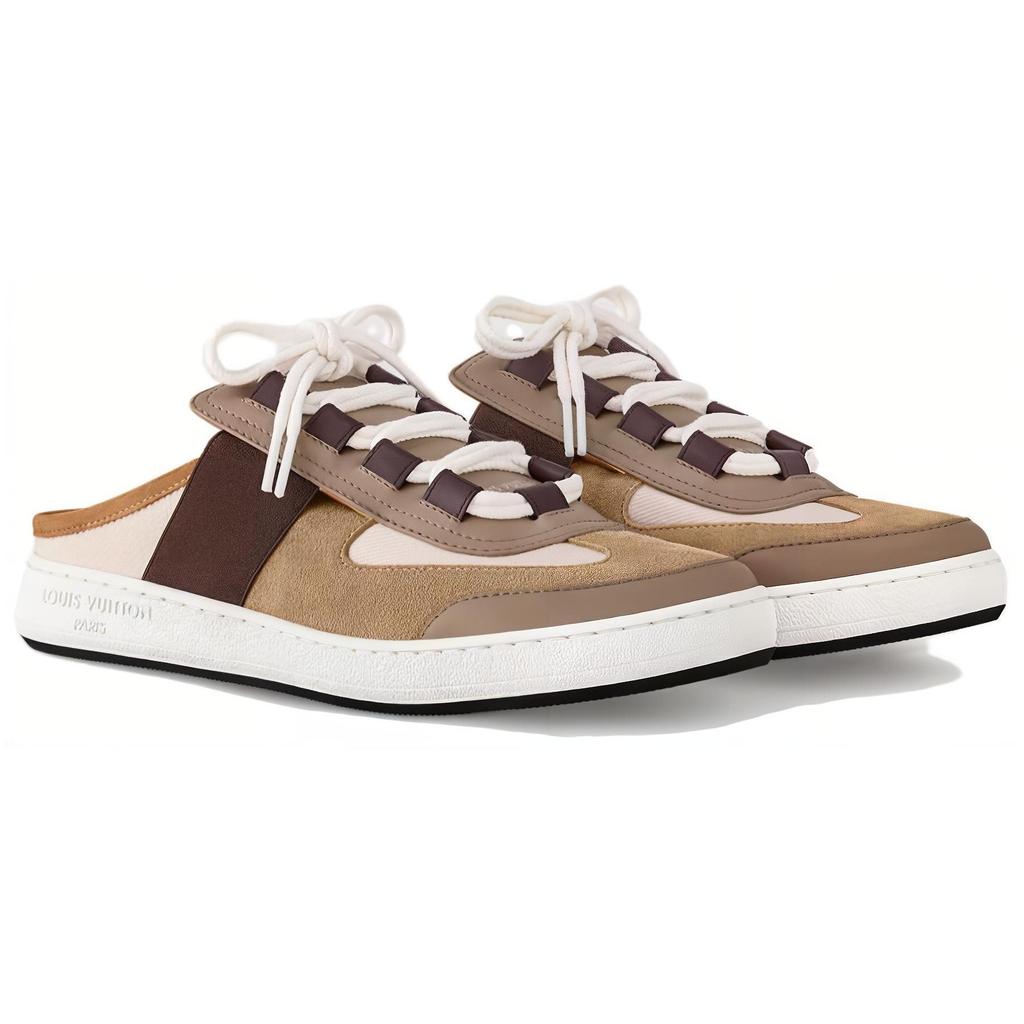 Louis Vuitton Lous Quick Dry Closed Toe Slippers Women's Brown 1ACP9J
