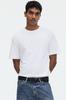 H M coolMax Regular FiT T sHirT wHiTe