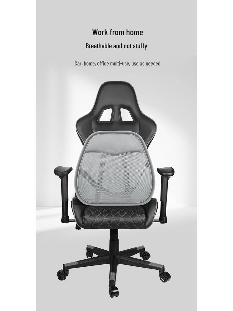 Breathable Summer Mesh Lumbar Support Cushion for Car and Office