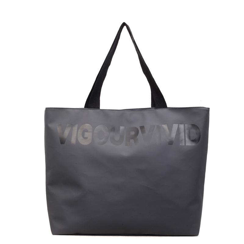 Letter Large Capacity Shoulder Bag Women's Tote Bag