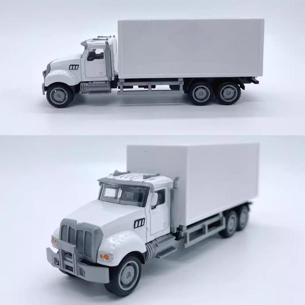 15.5cm Scale1.55 American Truck Container Truck Truck Transport