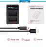FUYALIN LP-E17 USB Dual Charger for EOS 750D 760D M3 LC-E17C