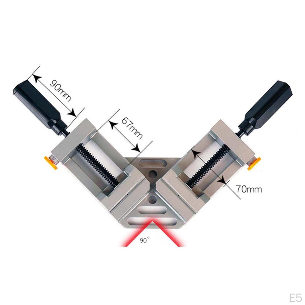 Adjustable Right Angle Clamps for Cabinet and Drawer Assembly