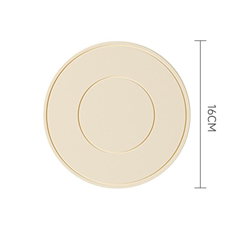 Thickened Soft Rubber Heat-Resistant Mat for Kitchen and Home Use, New Chinese Style