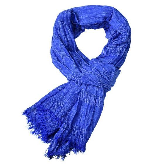 Luxury Band Scarf Men Solid Cotton Scarf Female & Male Shawl Wrap Jacquard Weave Long Scarfs with Tassels 175*80 Cm