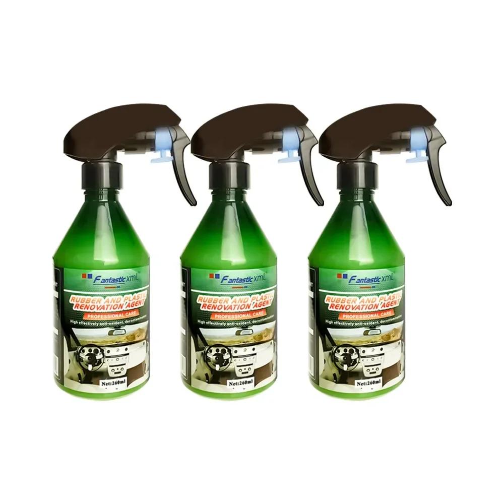 Plastic Restore Super Shine automobilio salono valiklis, neriebus, ilgai išliekantis, išlaiko blizgesį Auto detalizavimas Greita dangos apsauga