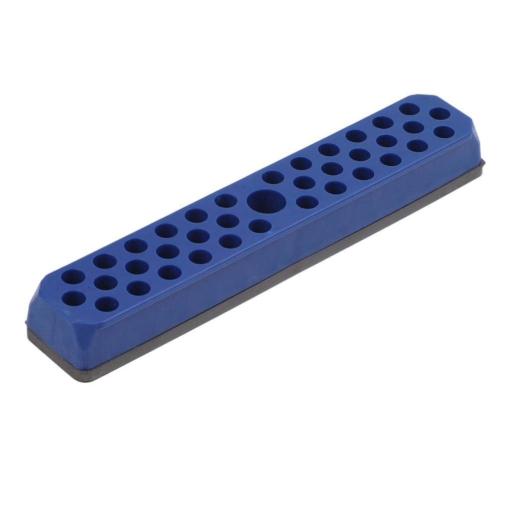 43Holes Magnetic Hex Bit Holder Organizer For 1/4inch Screwdriver Drill Bit Storage Box Bit Organizing Rack