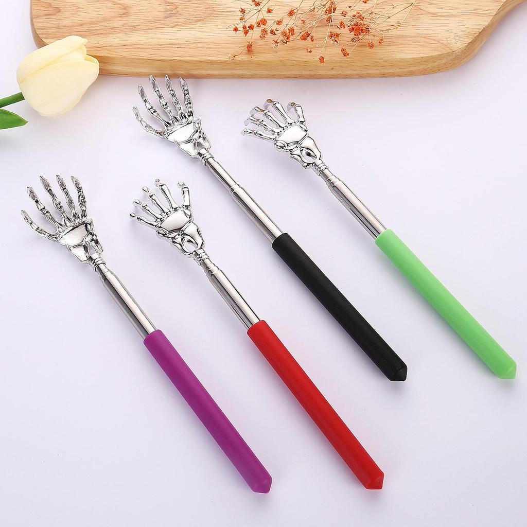 Ghost Hand Stainless Steel Retractable Back Scratcher Massager for Home