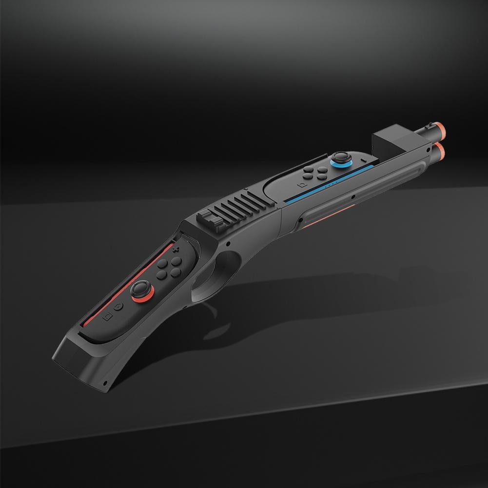 Hand Grip Gun Controller with Removable Buttstock Hunting Game Gun for Switch2 Joy-con