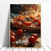 Healing Temptation Delicious Pizza Art Food Poster Canvas Prints Wall Painting Restaurant Kitchen Living Room Home Decoration
