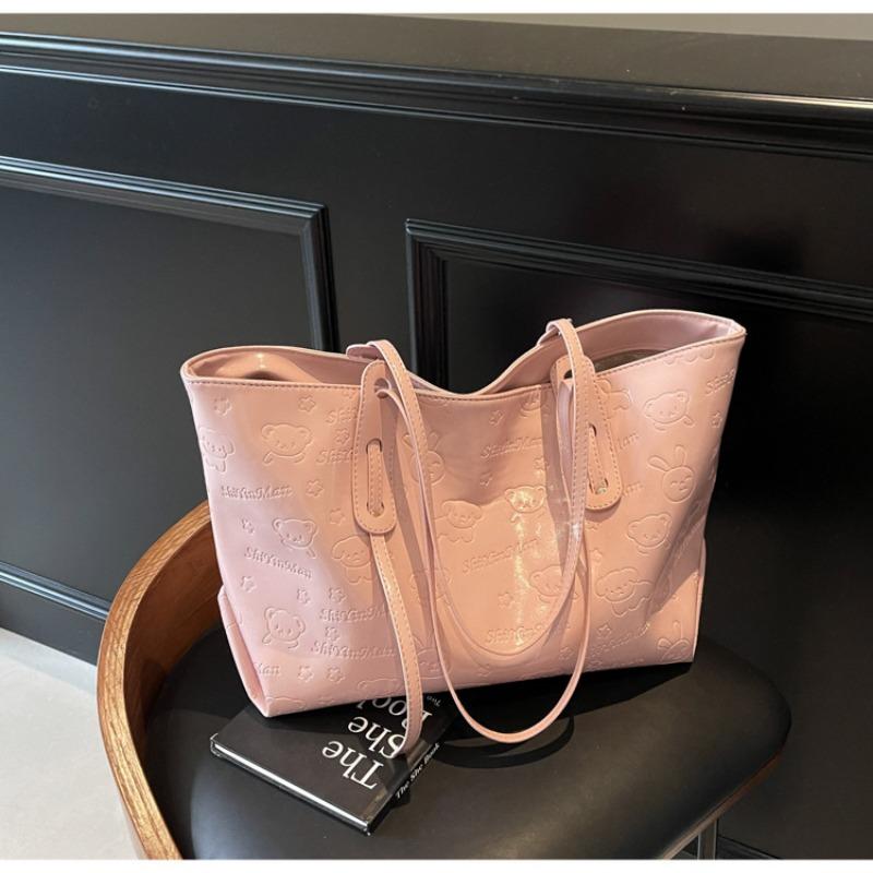 Large Capacity Bag Women's Spring and Summer New Fashion Shoulder Bag Trendy Hand Satchel Tote Bag