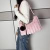 Plush Furry Tote: Trendy Autumn/Winter Versatile Single Shoulder Handbag for Women