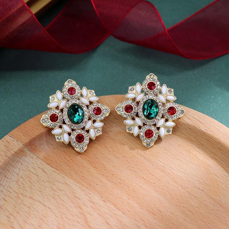 

Женские Девушки Барокко Винтаж Стразы Жемчуг Крест Серьги Ювелирные изделия Ретро Дворец Подвеска Цепочки Серьги Аксессуары Для Леди