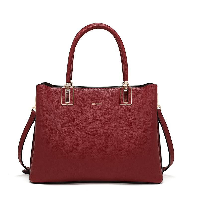 2024 New Elegant Soft Leather Handbag for Women, Spring and Summer Large Tote, Single Shoulder Bag, Crossbody Bag for Women
