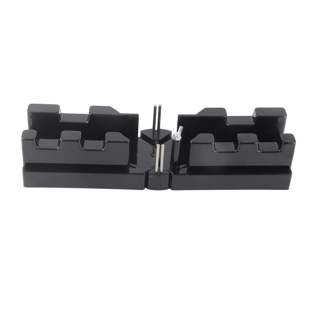 Gjæringsvinkel Klippeverktøy 2 i 1 ABS Svart Høy Nøyaktighet Slitasjemotstand Målemal