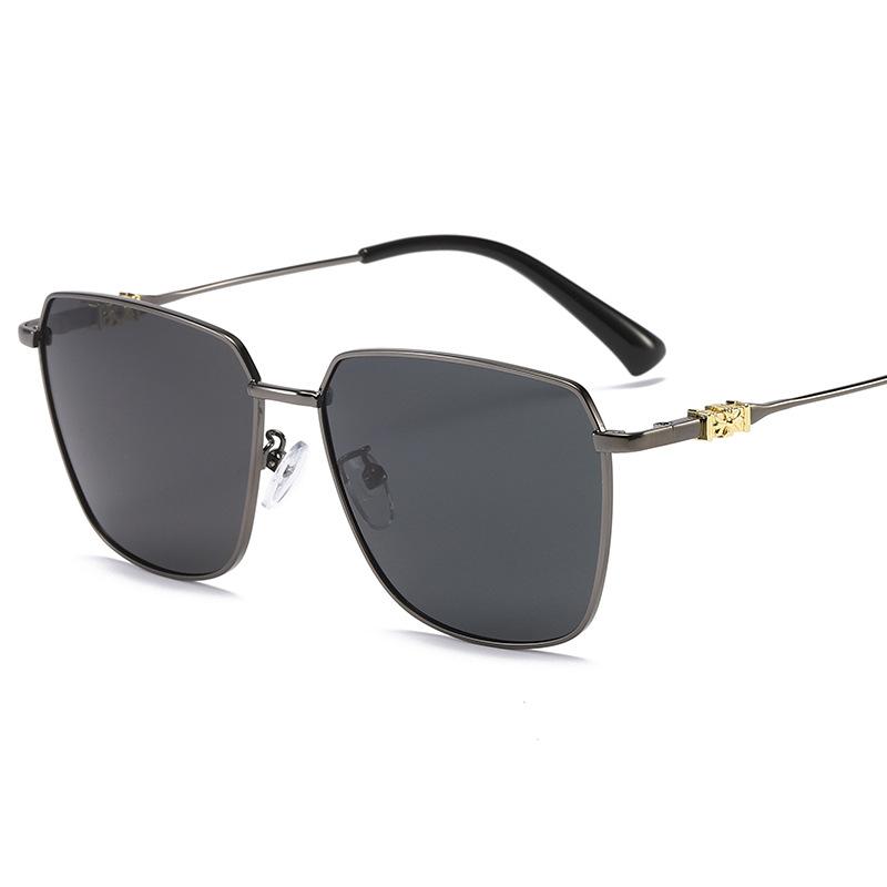 Ochelari de soare polarizați metal bărbați ochelari de soare cu schimbare de culoare rezistenți la UV ochelari pentru condus 19369