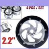 Aros de Roda Beadlock de Liga 2'' Para 1/10 Rc Axial Wraith Trx-4 Redcat Crawler