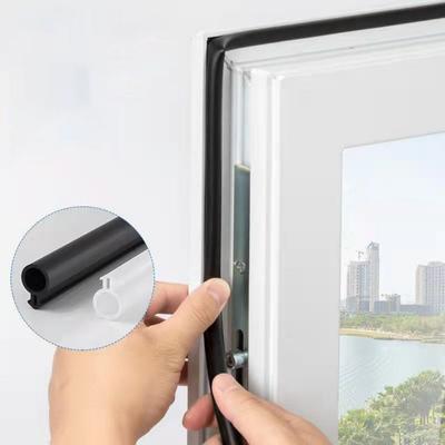 O-Dichtungen Zugluftstopper Weiche Fensterrohrdichtung Kunststoff-Stahl-Tür