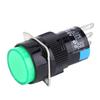 5PCS Momentary Push Button   LA16‑11Celsius 6‑M AC 250V 3A   30V 5A Round Button