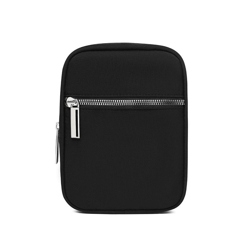 

Fashion Girls Small Crossbody Bag 2026 Summer High Quality Fabric Women Shoulder Bags Pretty Style Multifunctional Phone Bag Casual Backpacks чёрный