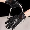 Hengyuanxiang Women's Winter Cycling Sheepskin Gloves