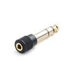 3.5mm Female To 1/4 6.35mm Male Stereo Adapter Port 6.35mm To 3.5mm Guitar Converters for Speaker Camcorders Recorders