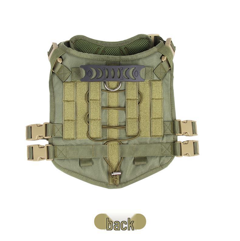 Waterproof Tactical Harness: Explosion-Proof, Adjustable Vest for Medium and Large Dogs